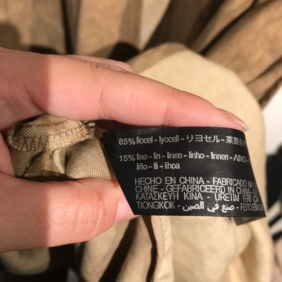 Zara awesome long light linen jacket - Picture 5 of 5